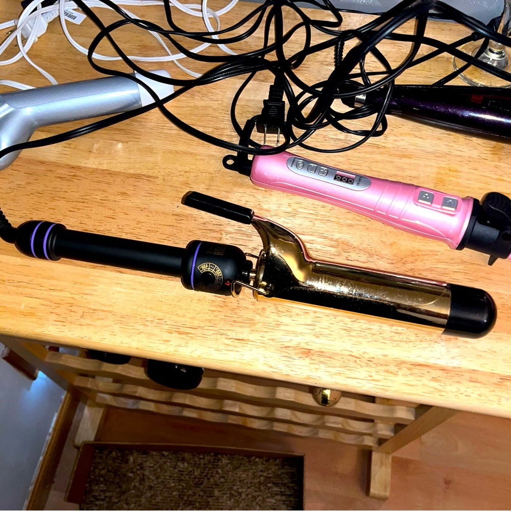 Brand new name brand curlers 4 of them